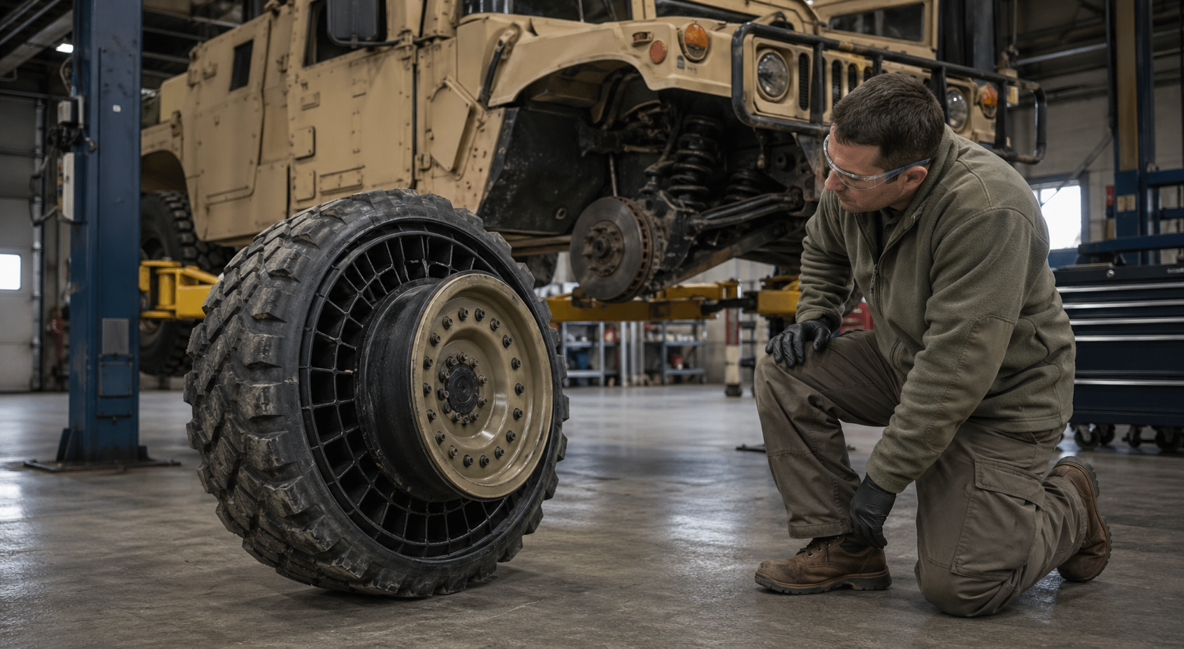 Humvee Run Flat Inserts: Military Tire Maintenance and Service Considerations