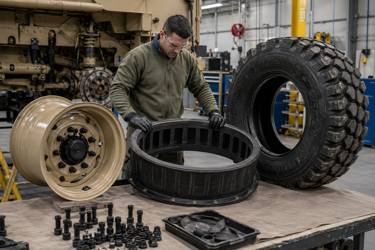 Military Run Flat Assembly: Process, Equipment, and Maintenance Considerations